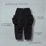 GOOPI X WISDOM TT-04 TIME TRAVELER 3D PANTS  - BLACK