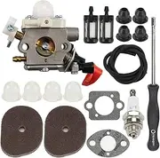 XXUMKL Fit For S-t-i-h-l FS40 FS50 FS56 FS70 FC56 FC70 HT56 KN56 KM56 Trimmer C1M-S267A FS56RC Carburetor Kit