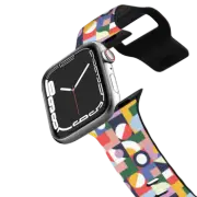 Apple Watch Series 7-9 (41mm) Impact Band Geometric by Poketo
