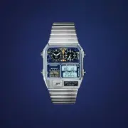 ANA Original CITIZEN ANA-DIGI TEMP Cockpit Model Limited Stainless Silver Japan