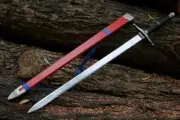 Custom Handmade Stainless Steel 43" Trunk Brave Dragon BallZ Sword With Scabbard