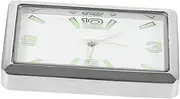 Car Clock Digital Clock Small Clock Hands Clocks Vent Clock Small Digital Clock Clip Clock Cars Wall Clock Car Dashboard Clock Pendulum Mini Clock Small Analog Clock Silver Alloy