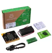 BBC Micro Bit V2.1 Go Kit - Includes micro:bit Board, MicroUSB Cable, and Bat...
