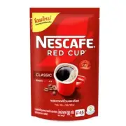 Nescafe Instant Coffee Arabica Mixed With Roasted Robusta Nestle Dark Red Cup