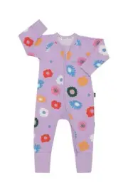 Bonds: Zippy Wondersuit - Purple Wildflowers (Size 00)