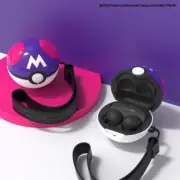Samsung Buds2 Pro Live Buds Fe Pokemon Master Ball Cover Case & Strap Monster