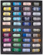 [Jack Richeson] Hand Rolled Soft Pastels Landscape Set, 40 Count (Pack of 1)
