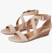 Sofft Sandal Womens 7 US Innis Desert Sand Leather Cushioned Adjustable Strap