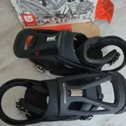 NEW Burton Mission Snowboard Bindings Men Large 10+ BLACK BOOTS ONLY!!!!