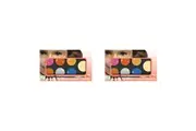 2x Djeco Metallic Body Art Palette 6-Colours Face Paint Set Kids Party 3y+