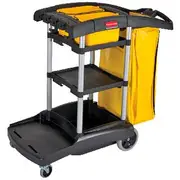 Rubbermaid Janitor Cart High Capacity