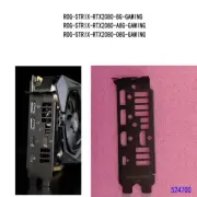 I/O IO shield for ASUS STRIX-RTX2080-O8G-GAMING Graphics Card Backplate Panel