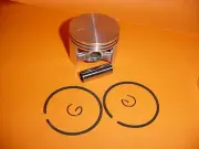 PISTON AND RINGS 52mm FOR STIHL 046 MS460 CHAINSAW # 1128 030 2009 --- BOX 3308