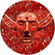 Slipmat Slip Mat Scratch Pad Felt for any 12" LP DJ Vinyl Turntable Record Player Custom Graphical - Carved Icon
