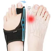 Bunion Corrector for Women Big Toe Straightener Orthopedic Bunion Splint Non Surgical Hallux Valgus Correction Hammer Toe Straightener Comfortable Breathable f