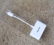 RAYCUE USB-C to SD TF CARD Camera Reader; a6