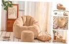 Giant Bean Bag Chair with Foot Pedals, Oversized Bean Bag Couch for Adults and