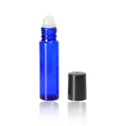 10ml Cobalt Blue Glass Bottle with Glass Roller - Choose Your Quanity