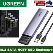 Ugreen M.2 SATA NGFF External SSD Enclosure USB 3.1 to B-Key M&B Key w/ UASP