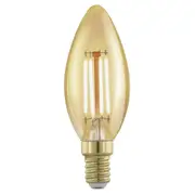 4w LED E14 Candle Globe Warm White 1700k 110069 Dimmable