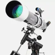 Presale Celestron Astronomical Deluxe 90EQ Telescope Tripod Easy Setup 81064