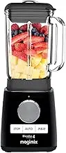 Magimix 11628 Power Blender with Quiet Mark Approval, Metal/Glass, 1.3 W, 1.8 liters, Black