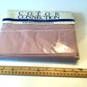 West Point Pepperell Color Connection Twin Flat Sheet 50/50 Pink NIP