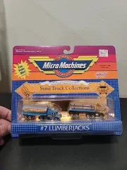 Micro Machines Semi Truck Collections #7 Lumberjacks No.6407