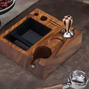 Espresso Knock Box Espresso Tamper Station Portafilter Holder Gift Non Slip