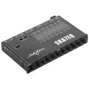 SKA7EQ 7 Band 1/2 DIN Pre-Amp Car Audio Graphic Equalizer with Aux Input and ...