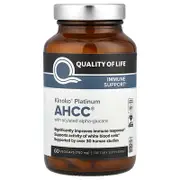 Quality of Life, Kinoko® Platinum AHCC® with Acylated Alpha-Glucans, 60 Vegicaps