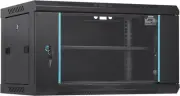 VEVOR 6U Wall Mount Network Server Cabinet, 15.5'' Deep, Server Rack Cabinet ...