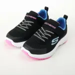 SKECHERS DYNAMIC TREAD 記憶鞋墊 兒童慢跑鞋-黑 81365LBKMT 現貨