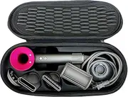 Travel Carrying Case for Dyson Supersonic Hair Dryer Compatible with Dyson HD15 HD08 HD07 HD03 HD01 Grey