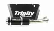 Trinity Black Stage 5 Stinger Exhaust Pipe Polaris RZR XP Turbo