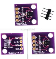 HDC1008 Digital Temperature and Humidity Sensor Breakout Board for Arduino