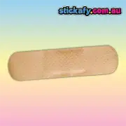 Plaster Bandaid Sticker | Vinyl Car Decal Funny Aussie Meme Adult Humor