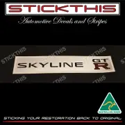 Strut Brace Decal Sticker - FOR R33 Nissan Skyline JDM - SUITS 95-98