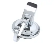 Heavy Duty Vacuum Suction Cup Hooks Powerful Hooks Wreath Hanger for Bathroom and Restroom Shower ,Easy to Install and Removal-Silver