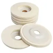 4inch Wool Felt Polishing Wheel Coarse/Fine Grinding Disc for Angle Grinder