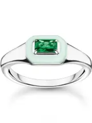 Thomas Sabo Ladies Ring TR2434-496-6-54 Stone size 54