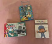 Boy Toys Cash Register 6Pc Stationary Set With Pocoyo Season Set Volume 2 NEW