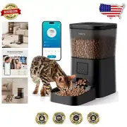 Smart WiFi Automatic Cat Feeder with App Control & Timed Meal Scheduler