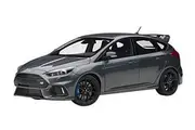 Autoart 2016 Ford Focus RS Stealth Gray Metallic 1/18 Model Car