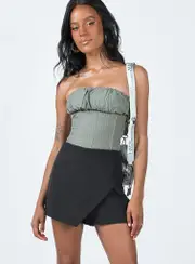 Indianna Cross Over Skort Black