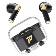 Earbuds Bluetooth5.3 for TikTok Remote Control Earphones, Sleek Transparent W...