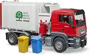 Bruder 53cm 1:16 Man TGS Side Loading Garbage/Recycling Truck w/Bin Kids Toy