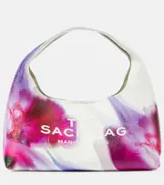 [Marc Jacobs] Marc Jacobs The Sack Future Floral Mini leather tote bag One Size white