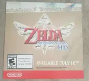 The Legend of Zelda Skyward Sword HD 24" X 24" Poster Promo THICK Display Ad