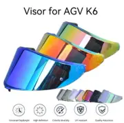 Replacement K6 Motorcycle Helmet Visor For AGV K6 K6s Casco Anti-Uv Shield Lens